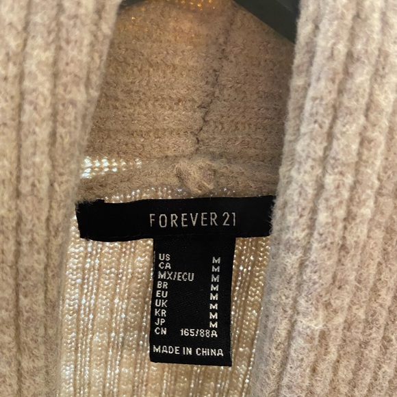 Longline Cardigan Sweater| Forever 21 - Picture 3 of 4